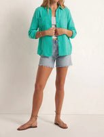 Kaili Button Up Gauze Top