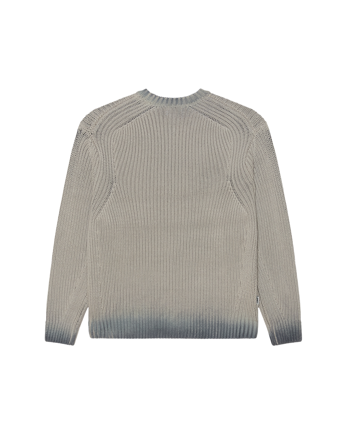 Ian Faded Wash Sweater - Grey