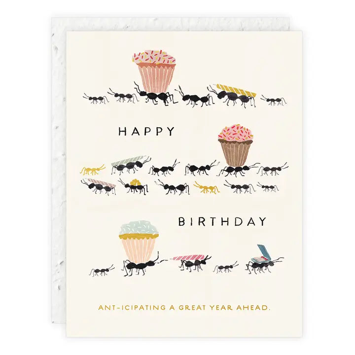 Ant-Icipating A Great Year Card