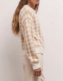 Cedar Houndstooth Sweater