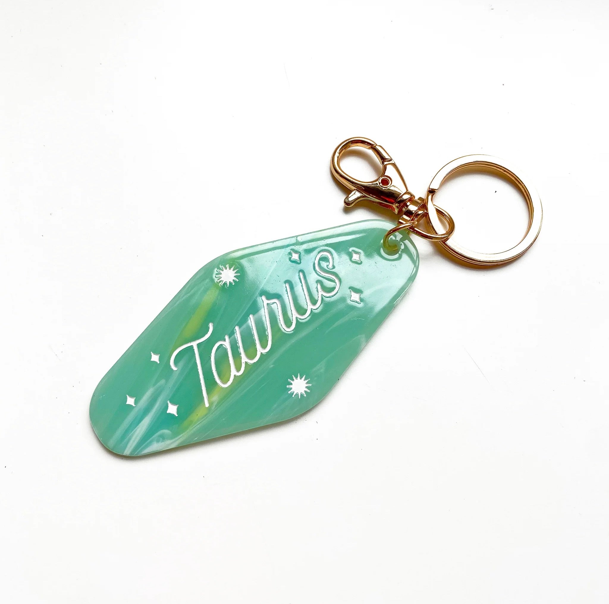 Horoscope Motel Keychain