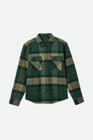 Bowery Heavyweight Flannel - Pine Needle/Olive Surplus