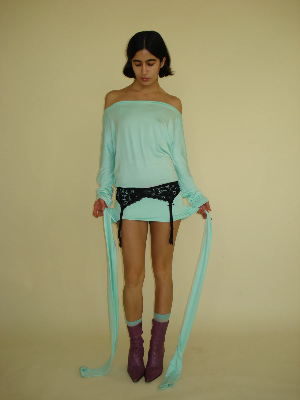 Enya Top - Aquamarine