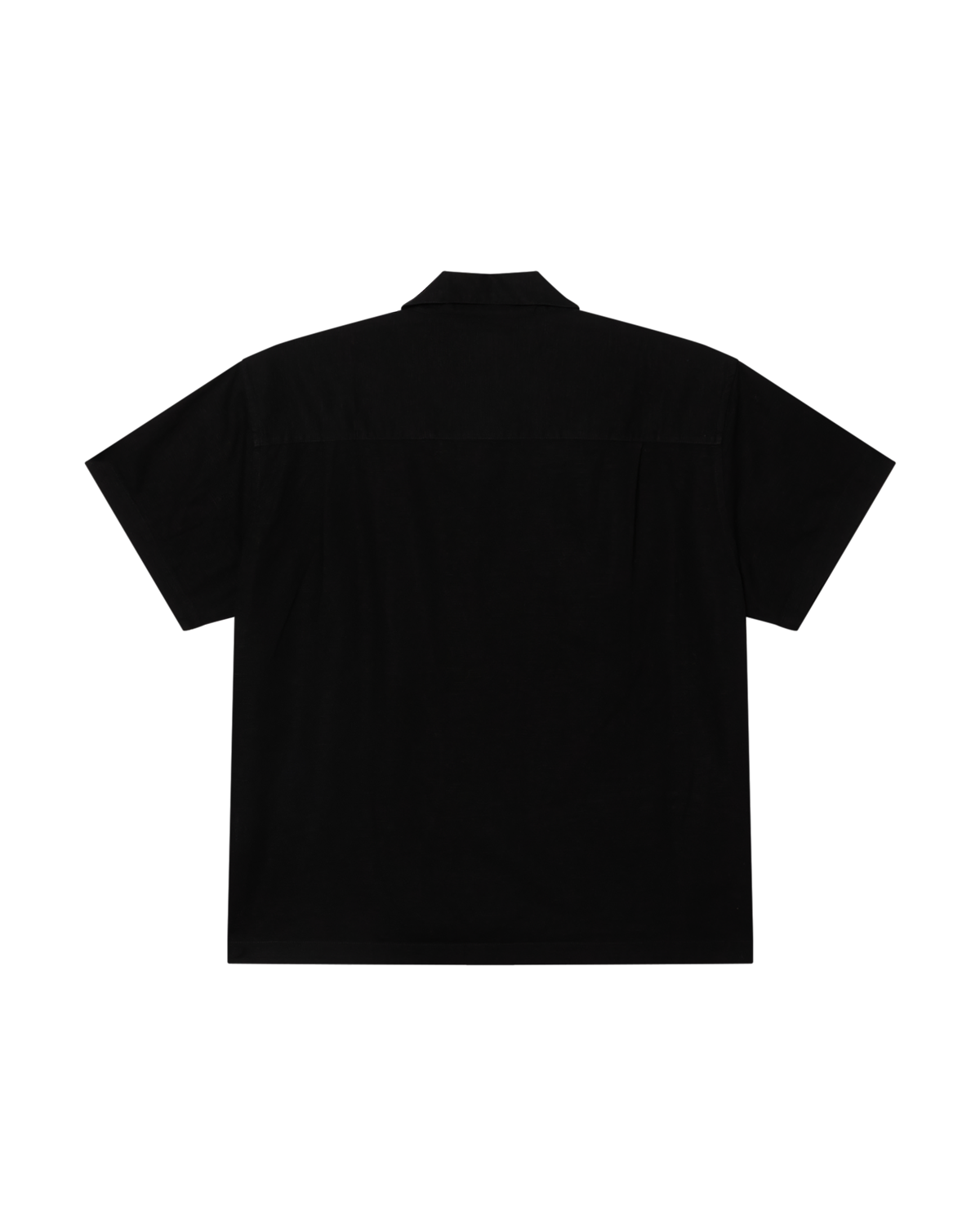 Cliff Embroidered Woven - Black