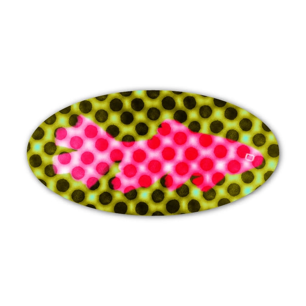 Polka Dot Fish Sticker