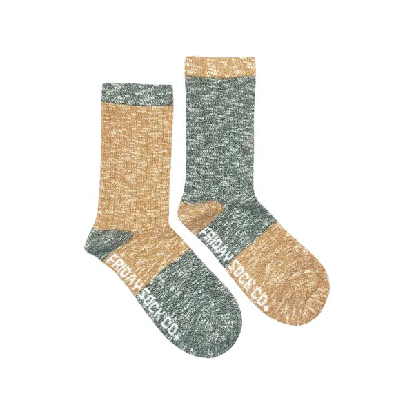 Marigold Camp Mismatched Socks