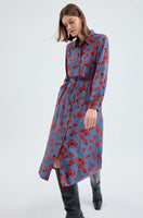 Poppy Print Dress