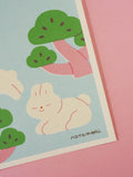 Bunnies Art Print
