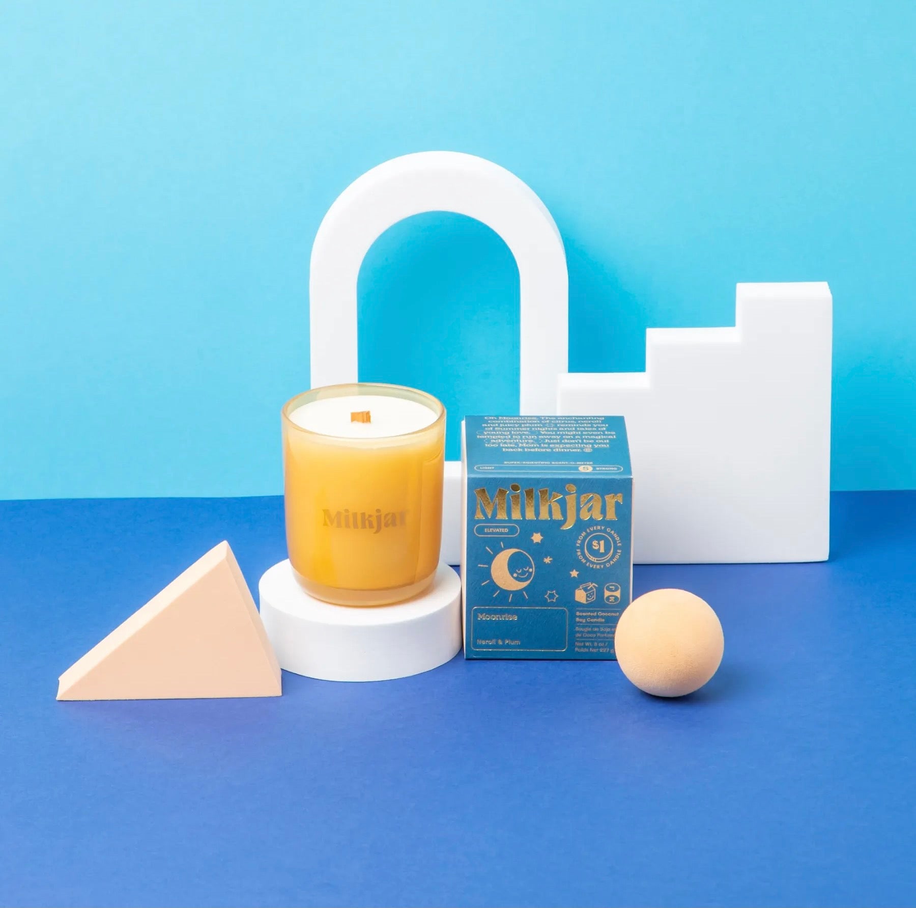 Moonrise Candle