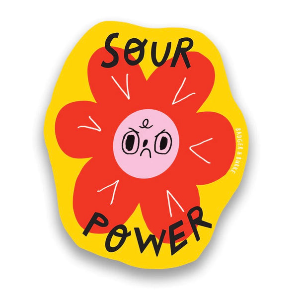 Sour Power Sticker