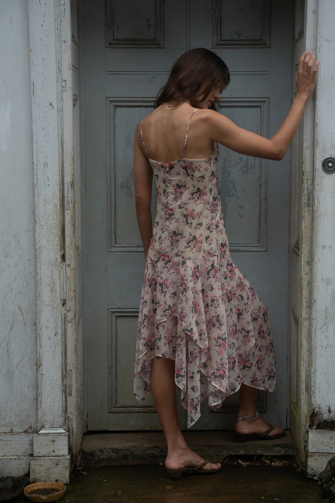 Elsie Dress - Pink Floral