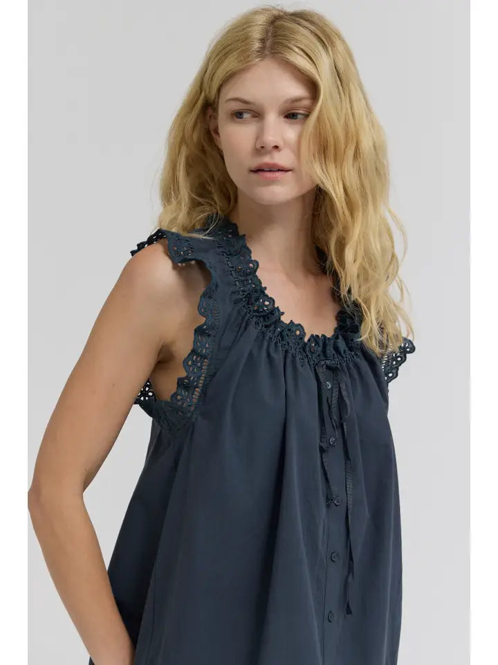 Lace Trim Swing Tank