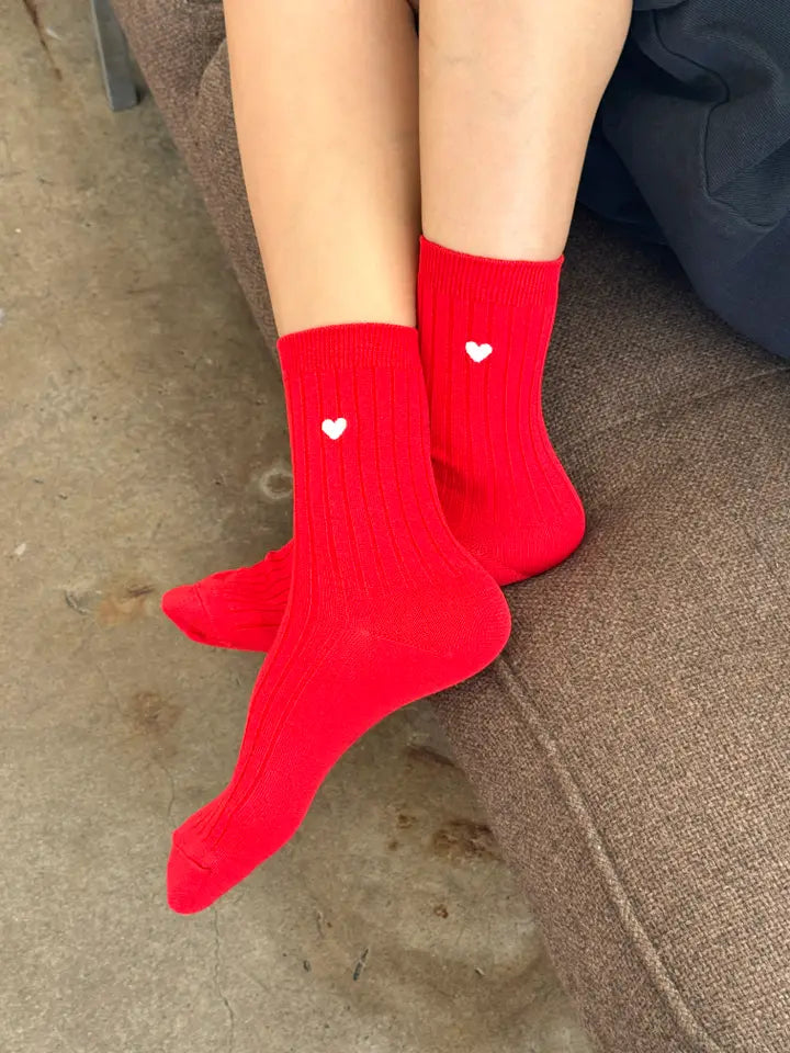 Embroidered Her Socks