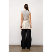 Celestine Pleated Layering Skirt Belt