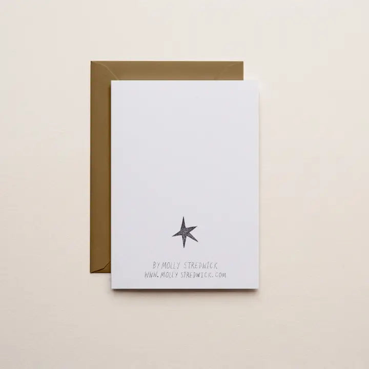 Star Pattern Birthday Card