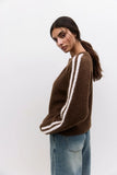 The Reba Sweater - Brown