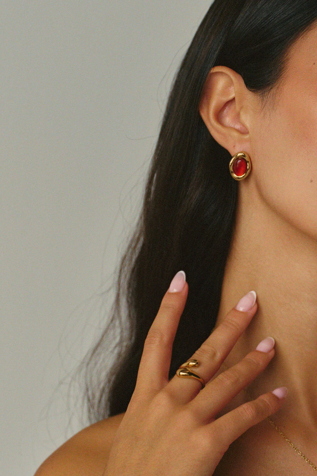 Bordeaux Earrings