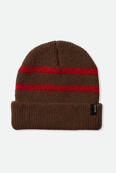 Heist Beanie - Desert Palm/Mars Red