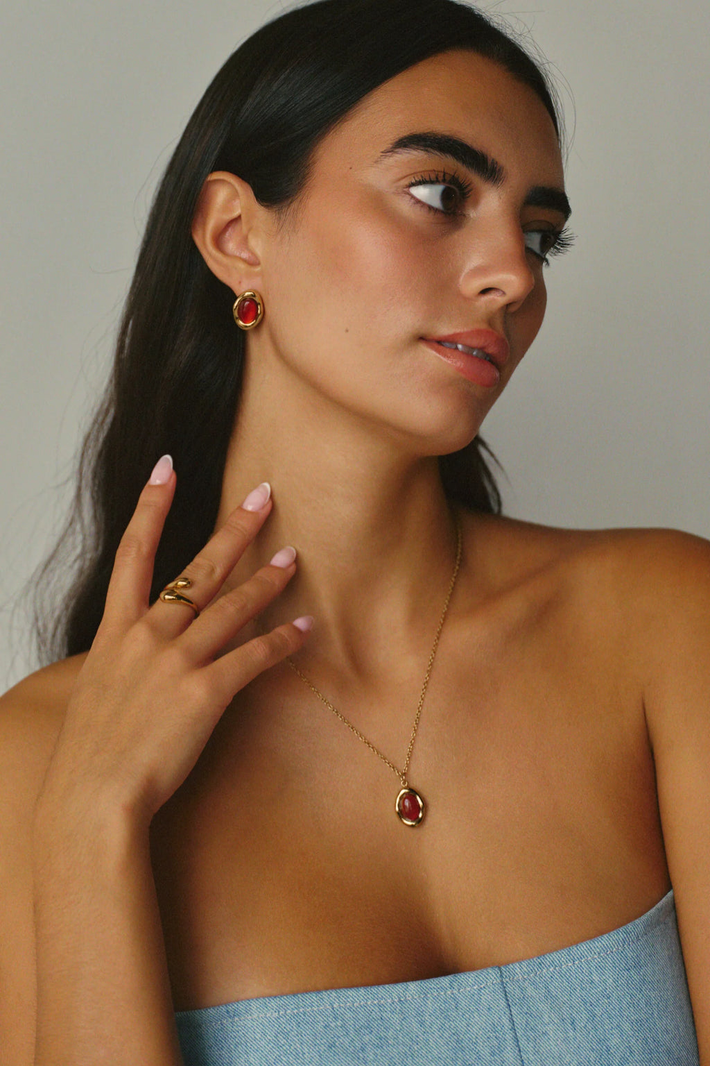 Bordeaux Earrings