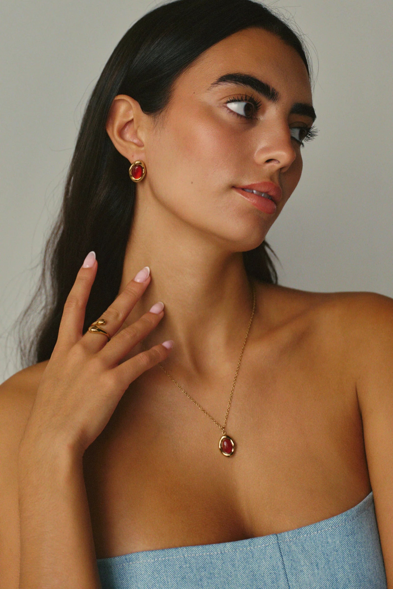 Bordeaux Earrings