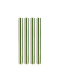 Stripe Dinner Candles