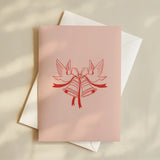 Vintage Wedding Doves Greeting Card