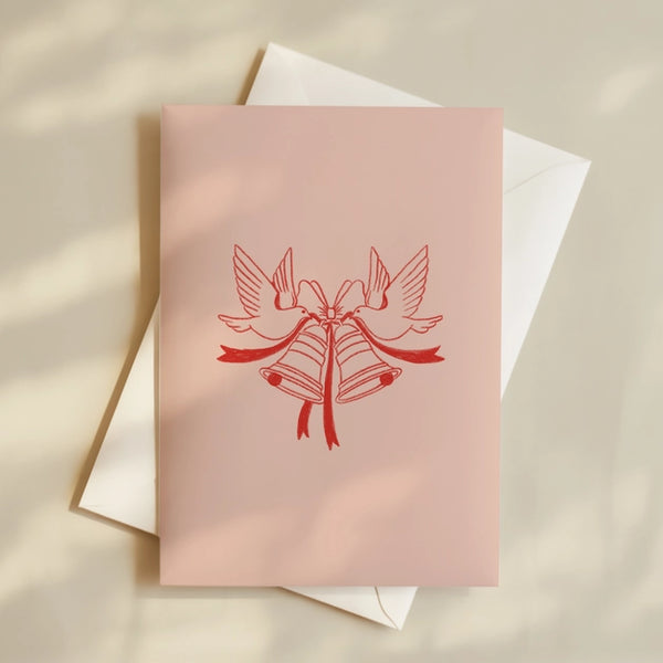 Vintage Wedding Doves Greeting Card
