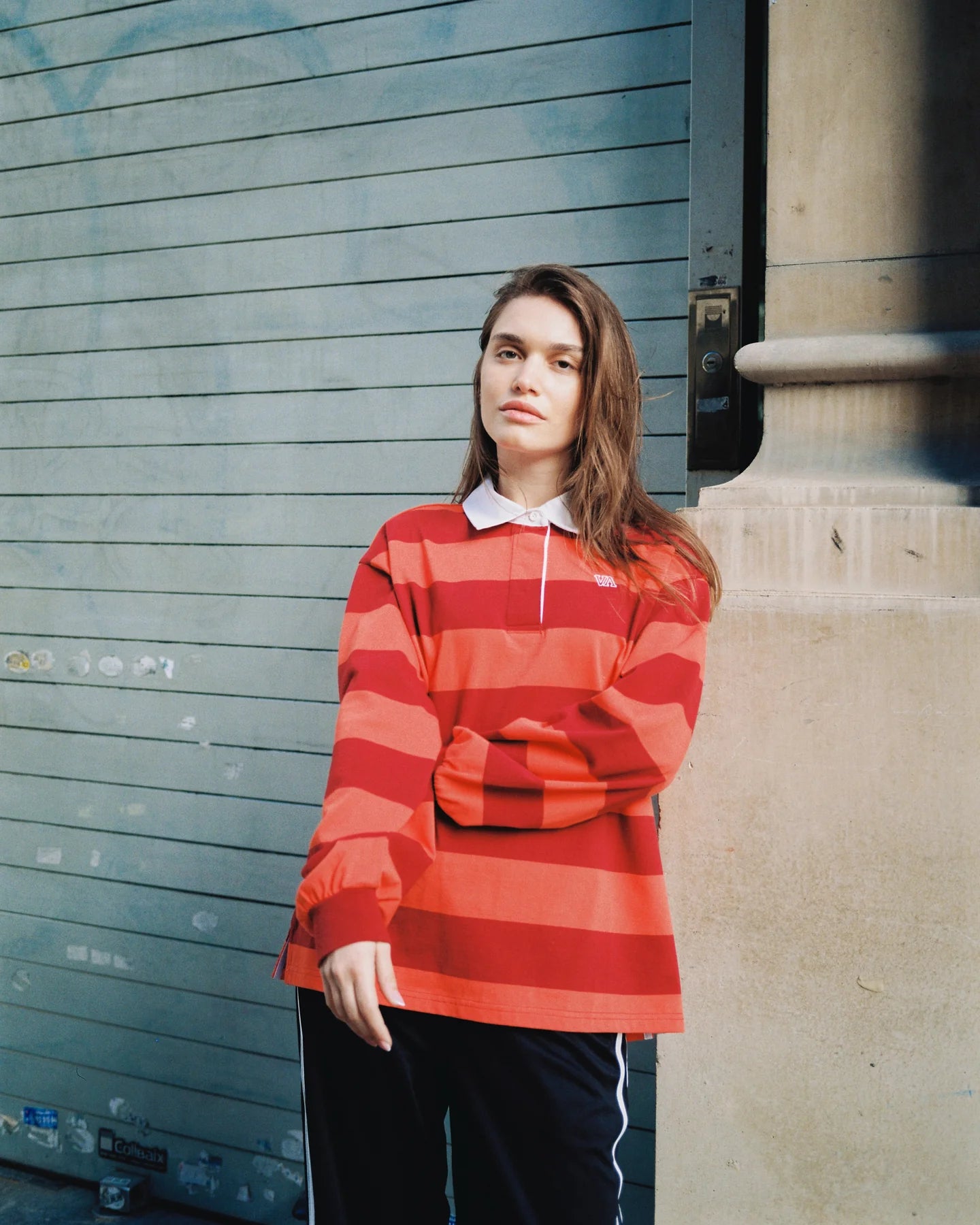 Academy Long Sleeve Rugby Shirt - Brick