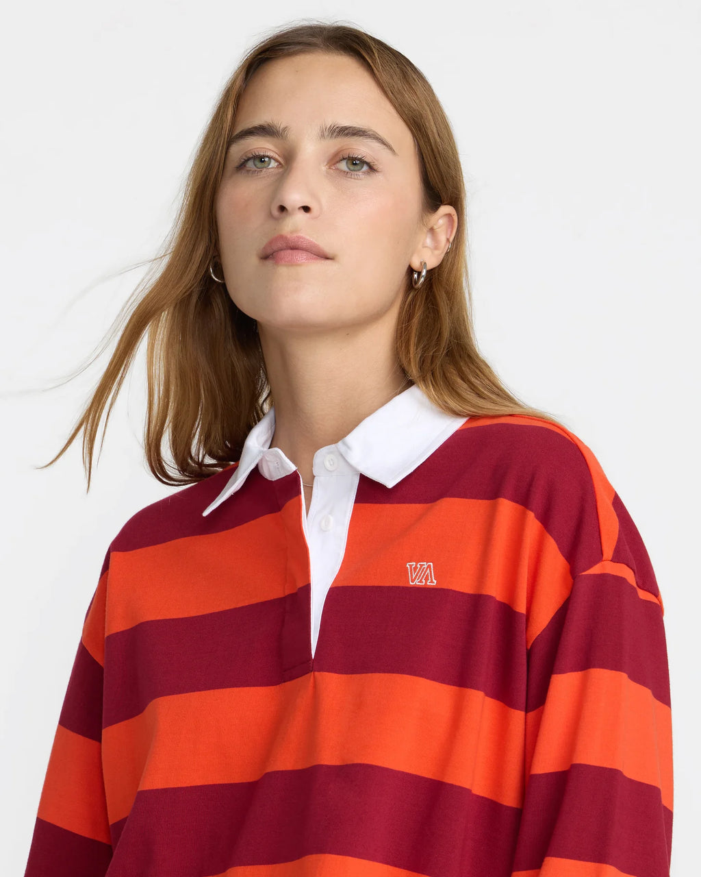 Academy Long Sleeve Rugby Shirt - Brick