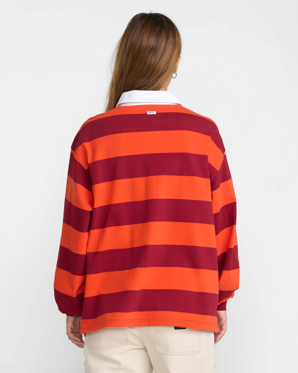 Academy Long Sleeve Rugby Shirt - Brick