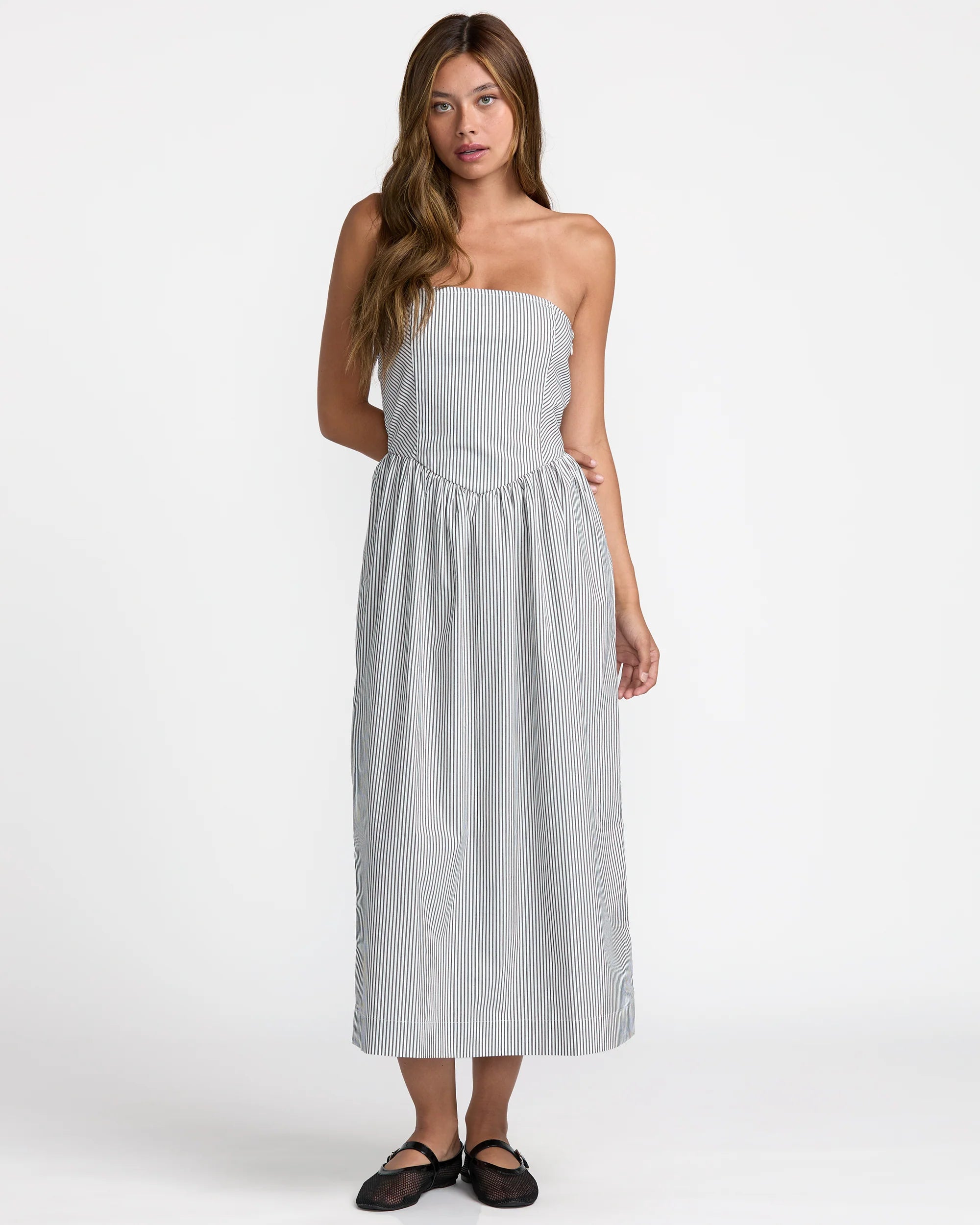 Florence Drop Waist Midi Dress