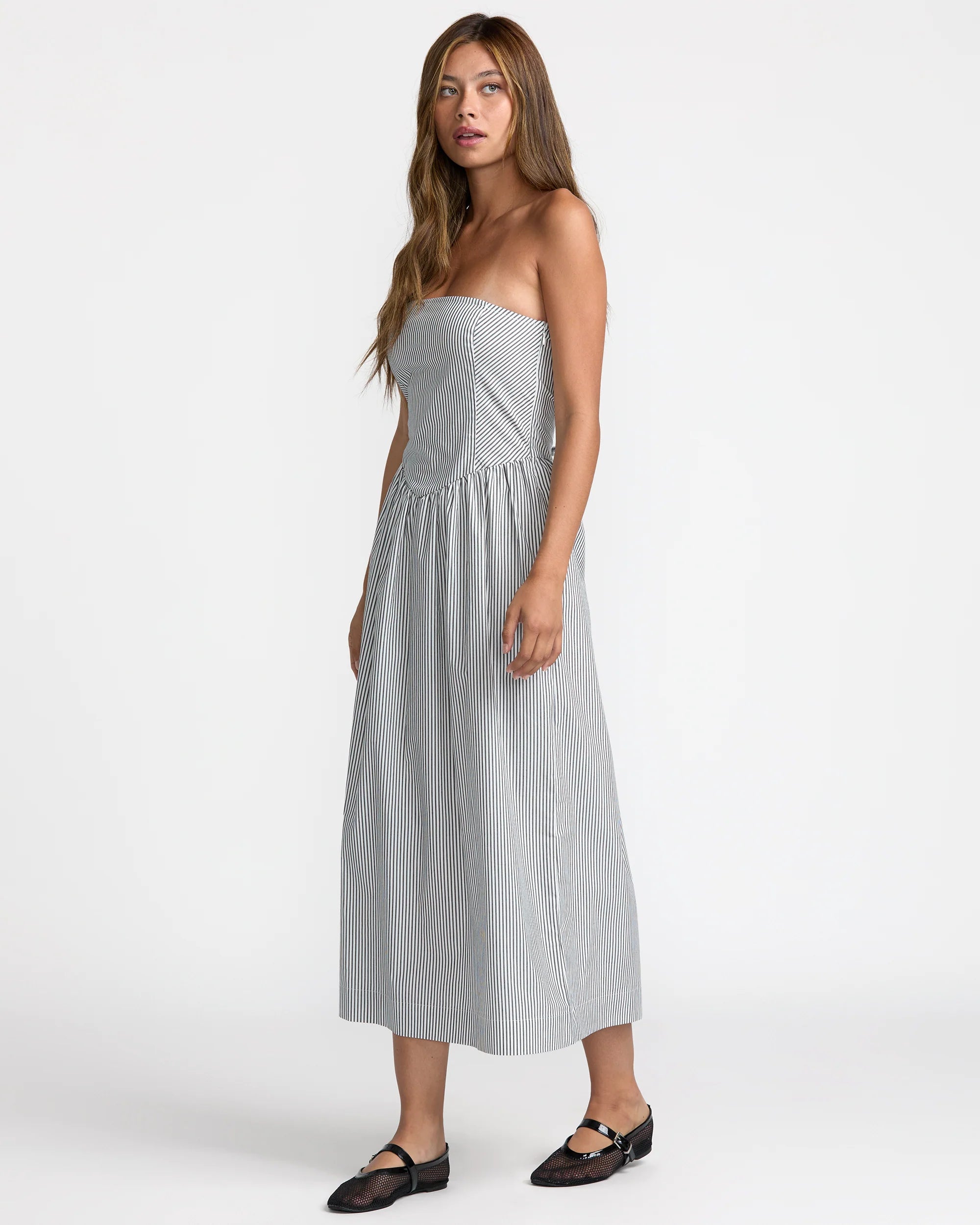 Florence Drop Waist Midi Dress