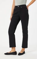 New York Straight Leg Jeans - Black Denim