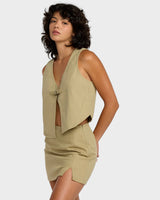 Rider Utility Vest - Olive Grey