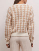 Cedar Houndstooth Sweater