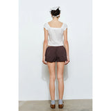 Ingrid Ruffle Top w/ Matching Headscarf