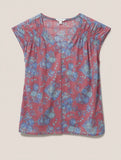 Rae Organic Cotton Top - Pink Multi