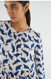 Seal Print Midi Dress