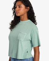 Kinney Pocket T Shirt - Green Haze