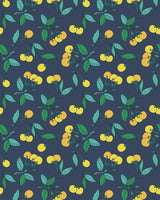 Yellow Cherries Printed Shorts