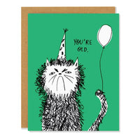Snitty Kitty Greeting Card