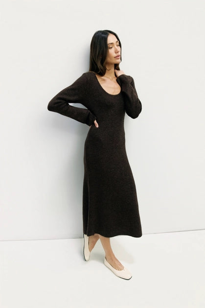The Danica Dress - Brown