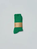 Ribbed Cotton High Socks