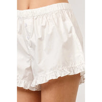 Thea Ruffle Hem Boxer Shorts