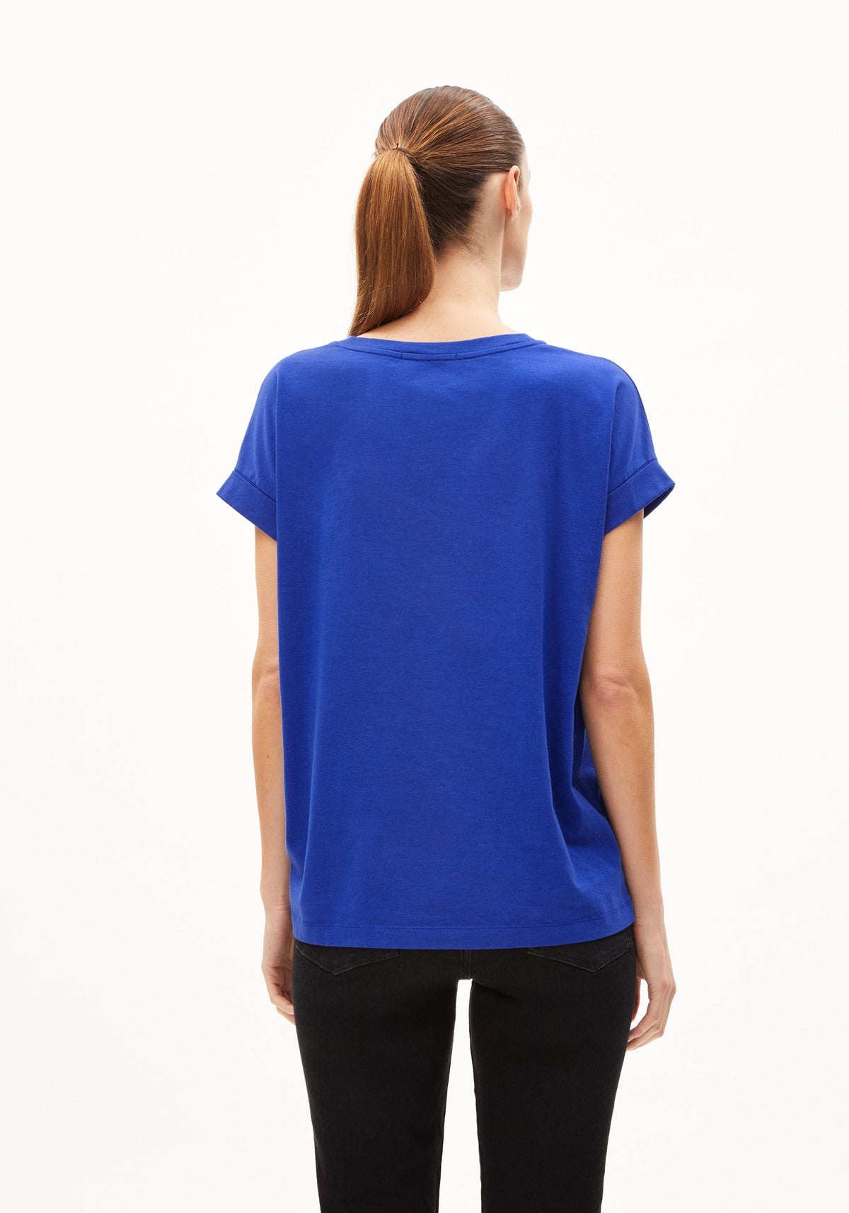 Idaara Organic Cotton T Shirt - Dynamo Blue