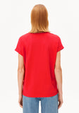 Idaara Organic Cotton T Shirt - Mars Red