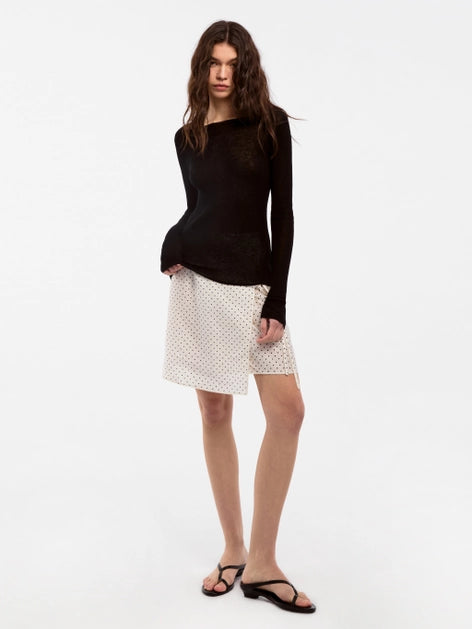 Wool Knit Top
