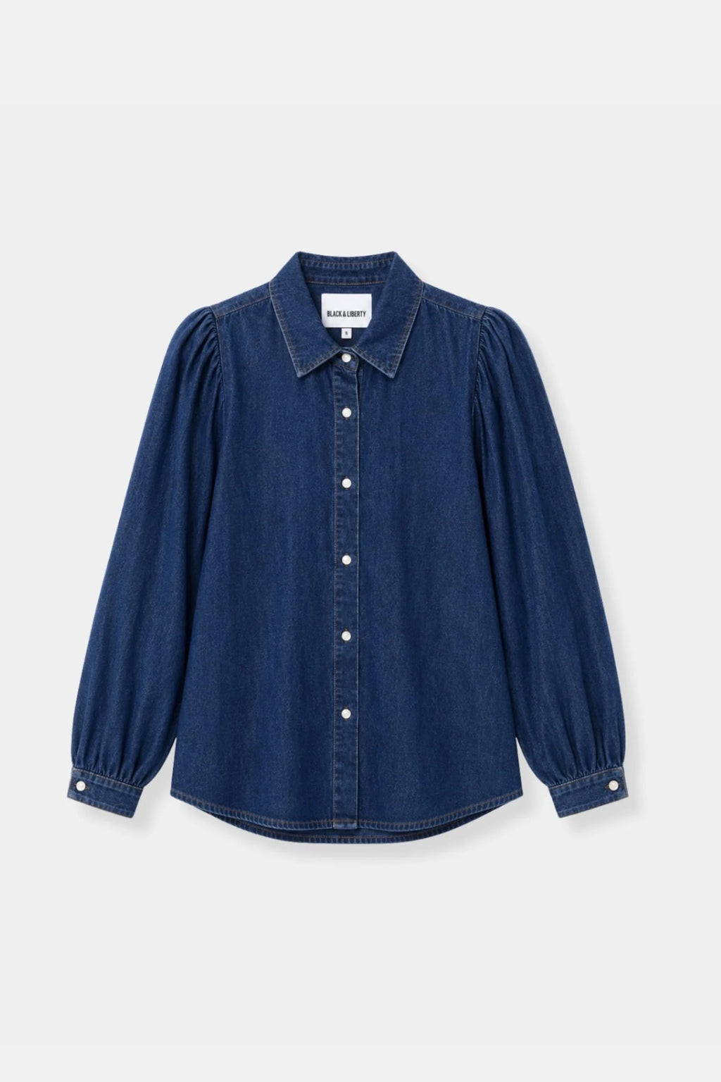 Louise Denim Shirt Dark Blue