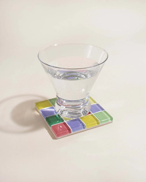 Glass Tile Coaster