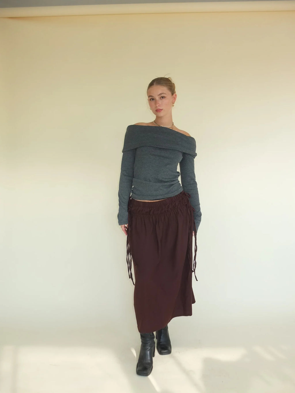 Tanner Skirt - Prune